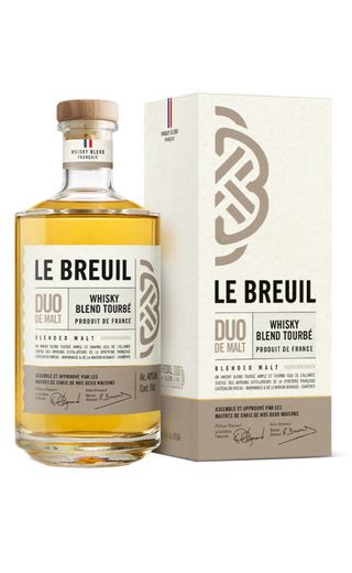 Купить виски Le Breuil Duo de Malt Blend Tourbe 0.7 л – цена 9370 руб ...