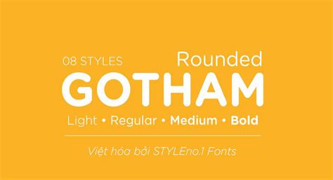 Gotham Rounded Font Free Download - Font XS