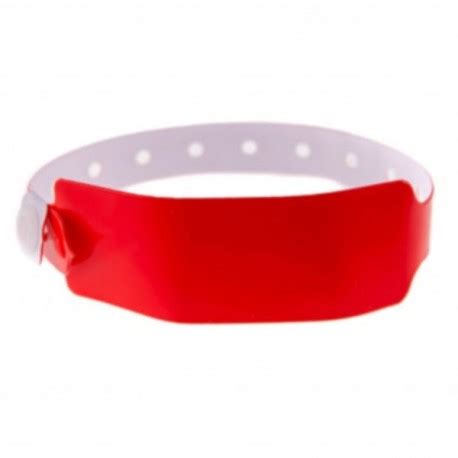 Bracelets plastique vinyle brillant format large Idéal événementiel