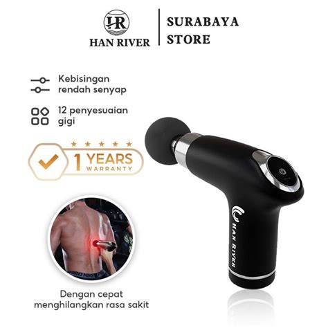 Jual Han River Massage Gun Ty Deep Tissue Muscle Alat Pijat