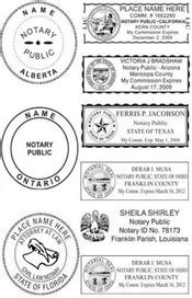 Self-Inking Notary Stamp