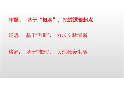 2023届高考写作指导：作文审题思维 课件 共27张ppt 21世纪教育网 二一教育