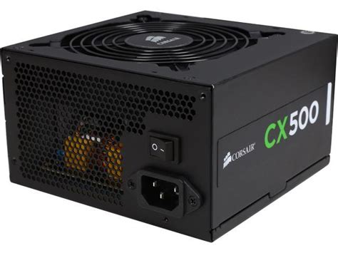 Corsair Certified Cx Series Cx500 500w 80 Plus Bronze Power Supply