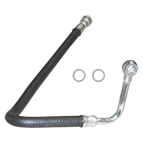 Rein PSH0240 Power Steering Return Line Hose Assembly Rack To Cooler