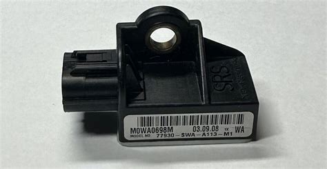 2007 2011 Honda CRV Crash Impact Sensor 77930 SWA A113 M1 For Sale