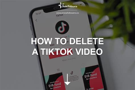 How To Delete A Tiktok Video Simple Guide Instafollowers