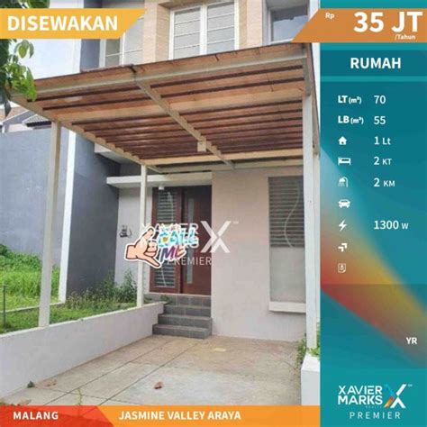 Rumah Murah Nyaman Minimalis Kawasan Aman Jasmine Valley Araya Malang