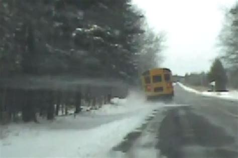 School Bus With Sick Driver Goes On Terrifying Ride