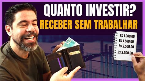 Como Receber Renda Passiva Sem Trabalhar E Sem Precisar Fazer Hora