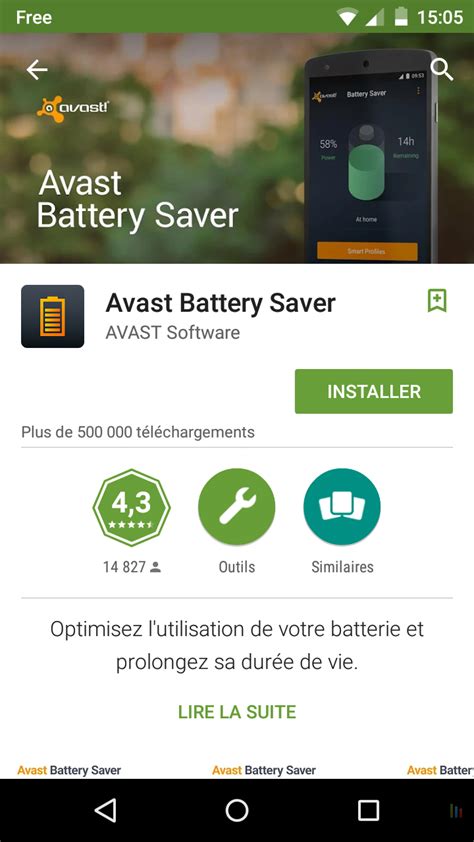 Avast Battery Saver Pour Prolonger L Autonomie De Votre Smartphone Ou