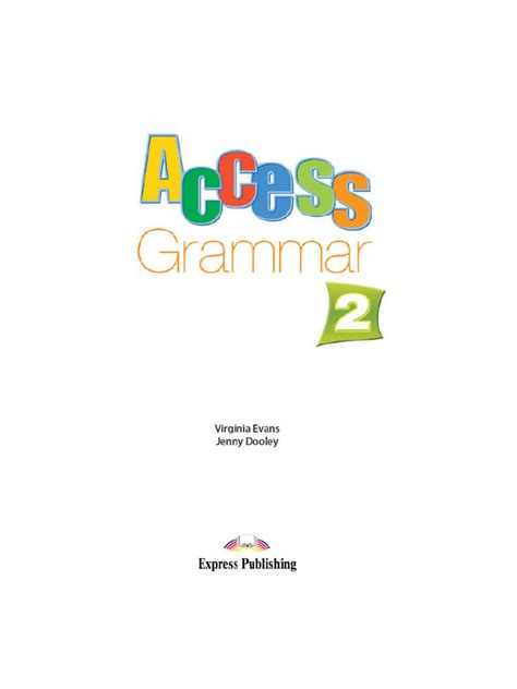 Access Grammar 2-Unit 1-3 | PDF