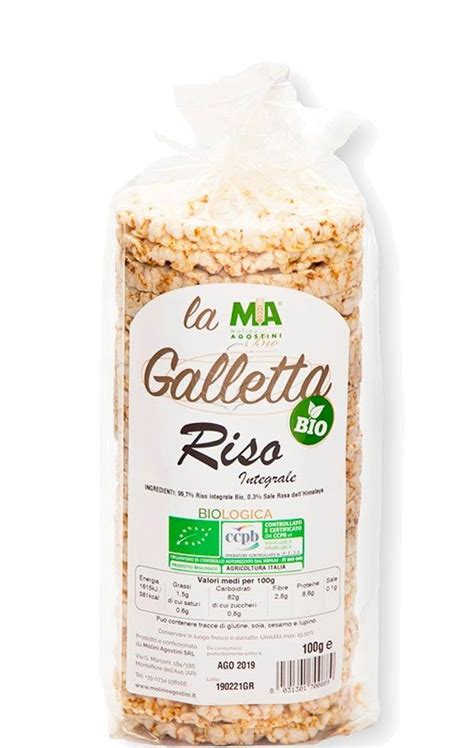 Molino Agostini Gallette Di Riso Integrale Bio Foodu