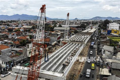 Progres Pembangunan Jembatan Layang Kopo Capai Persen Republika Online