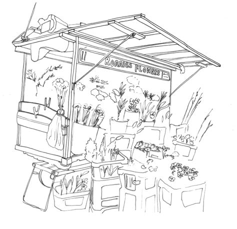 Market Drawing At Getdrawings Free Download