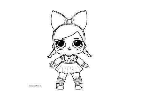 Раскраски куколок ЛОЛ - Раскрась этот мир!