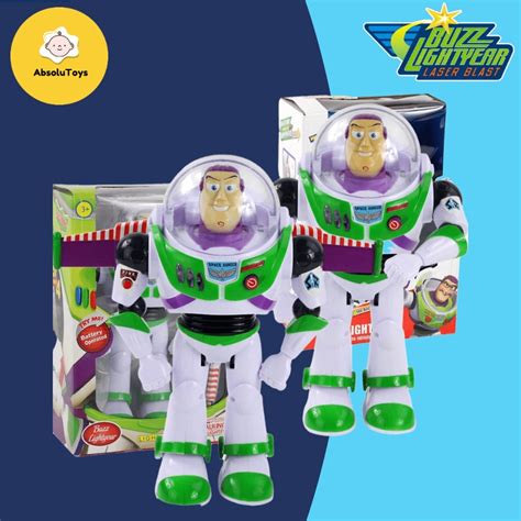 Toy Story Buzz Lightyear Figura De Acci N Modelo De Robot El Ctrico