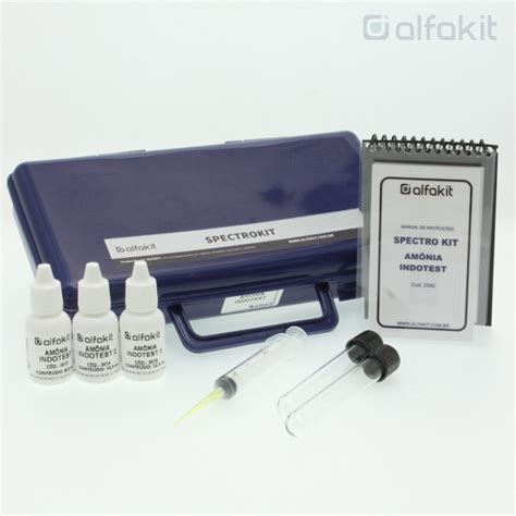 Spectro Kit Amônia Indotest Alfakit