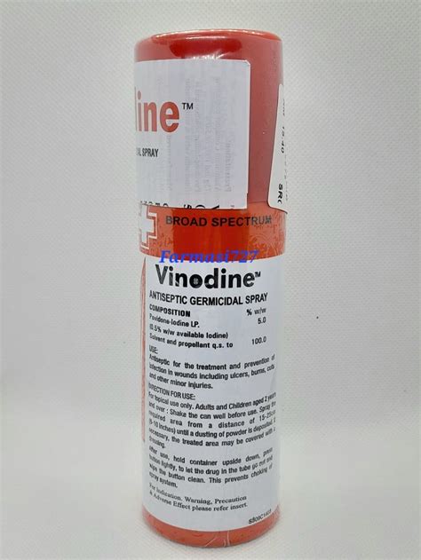 Vinodine Povidone Iodine Spray Kuala Lumpur