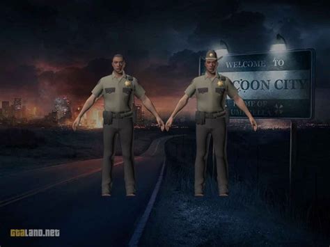 Sheriff Department San Andreas Remade Theft Resident Evil County