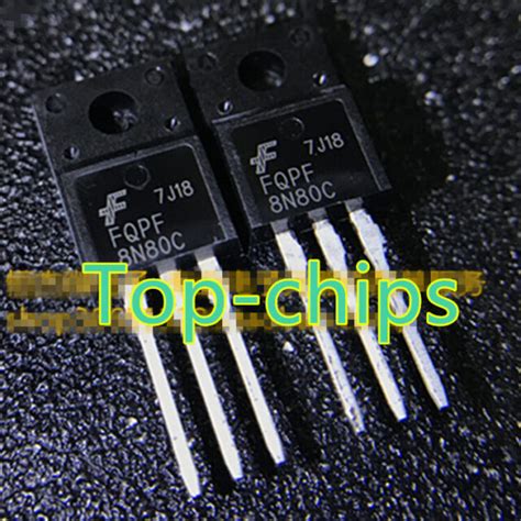 10 PCS FQPF8N60C TO 220F FQPF 8N60C 600V N Channel MOSFET EBay