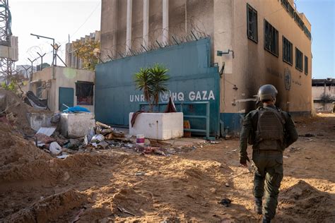 Idf Uncovers Hamas Intelligence Command Center Under Unrwa Headquarters