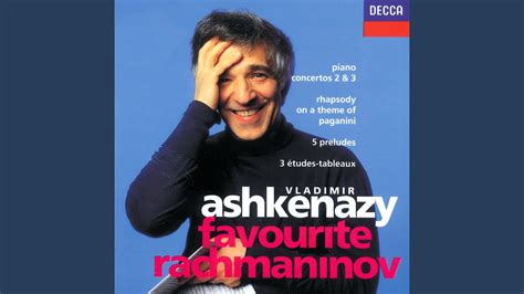 Rachmaninoff Rhapsody On A Theme Of Paganini Op 43 YouTube