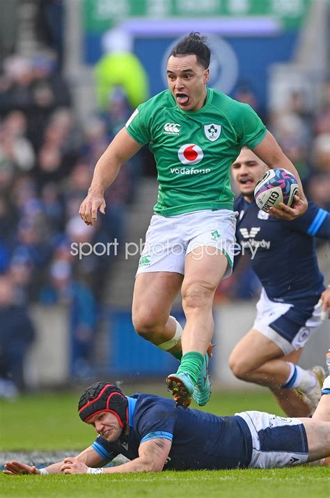 James Lowe Ireland V Scotland Murrayfield Six Nations Images