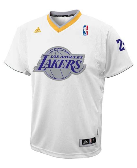 Adidas Kids' Short-sleeve Kobe Bryant Los Angeles Lakers Swingman ...