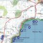 Great South West Walk And Lower Glenelg Map Green Trails Australia