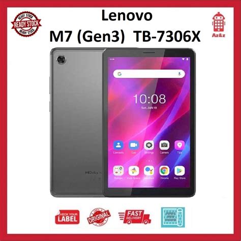 Lenovo Tab M7 7" Gen3 (2GB+32GB)TB-7306X 📱Google Class,Meet,Zoom📱 ...