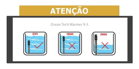 Termostato Aquecedor Ocean Tech Wamer X W Parcelamento Sem Juros