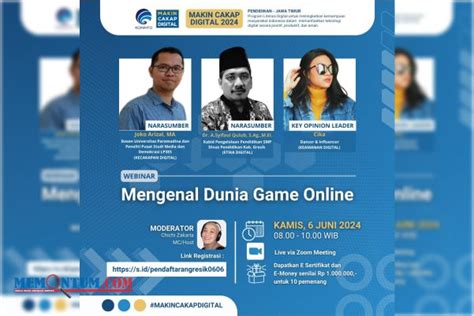 Kemenkominfo Gelar Webinar Bersama Pelajar Gresik Bertema Mengenal