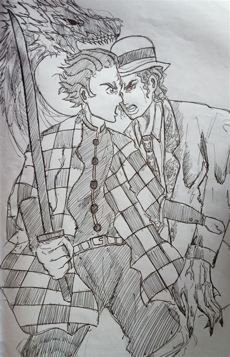 Tanjiro and Muzan : r/KimetsuNoYaiba