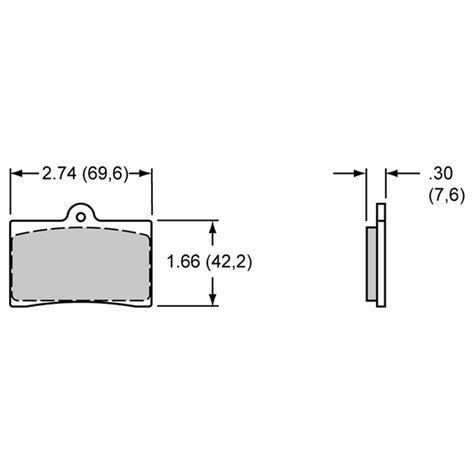 Brake Pads For Wilwood Gp300 310 Motorcycle Brake Caliper ⋆ Fuel Row