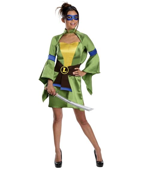 Adult Sexy Leonardo Turtle Ninja Costume Ninja Costumes