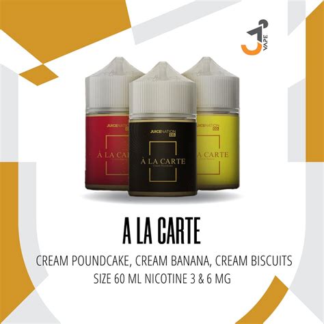 Jual Ala Carte Series Ml By Juicenation E Liquid Shopee Indonesia