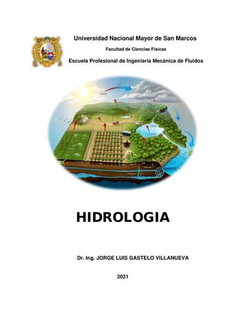 Introducción A La Hidrología Michel Antonio Robles Villalva Udocz