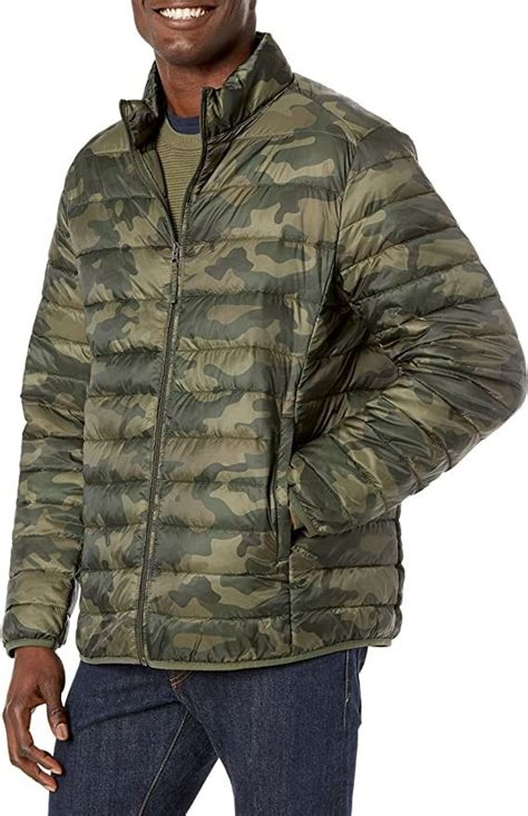 Amazon Essentials Men S Packable Lightweight Water Resistant Puffer