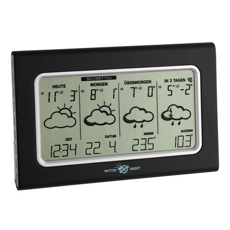 Profi Wetterstation VARIO WETTERdirekt Mit Text TFA Dostmann