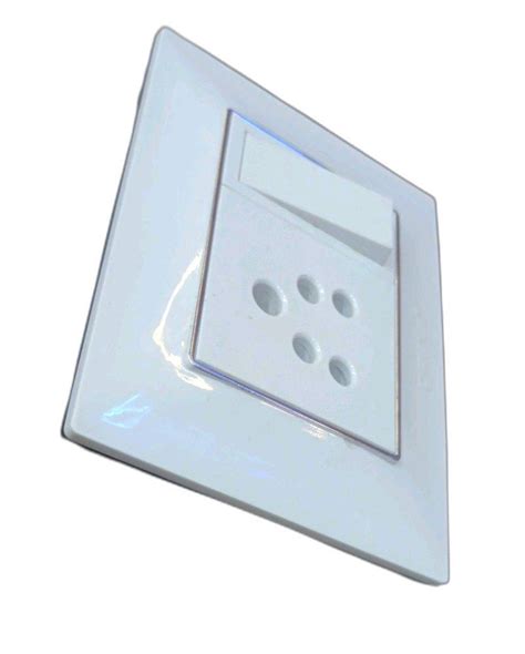 Electrical Modular Switch Socket Combination Polycarbonate Module Size 2 M At ₹ 99 In Agra