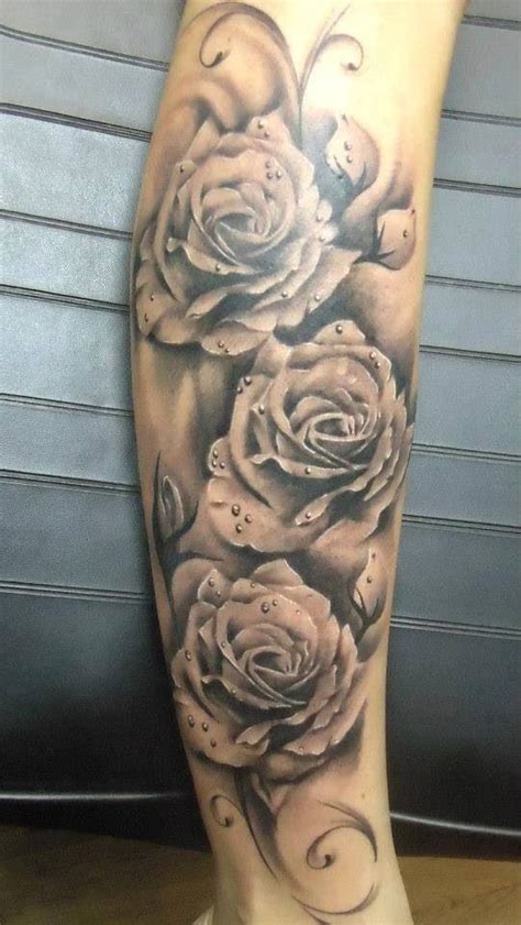 Rose Tattoo For Men Forearm