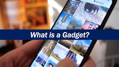 What Is A Gadget Youtube