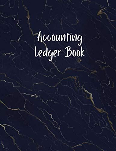 Accounting Ledger Book Record Income And Expenses Large X In