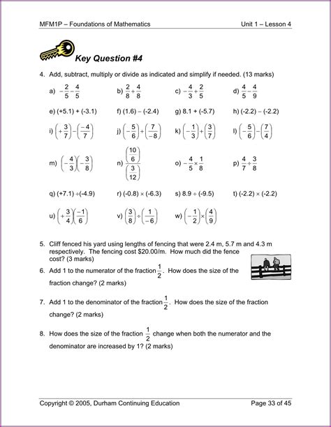 Order Rational Numbers Worksheet Printable And Enjoyable Learning