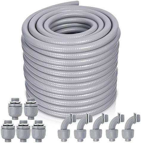 Feotech Liquid Tight Conduit And Connector Kit Inch Ft Non