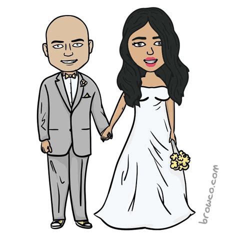 Cartoon Funny Bride And Groom - ClipArt Best