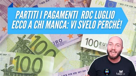 Pagamenti Reddito Di Cittadinanza Luglio Rinnovi Nuove Domande