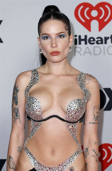 Halsey Showed Tits And Bared Thighs At IHeart Party Photos Video The Fappening