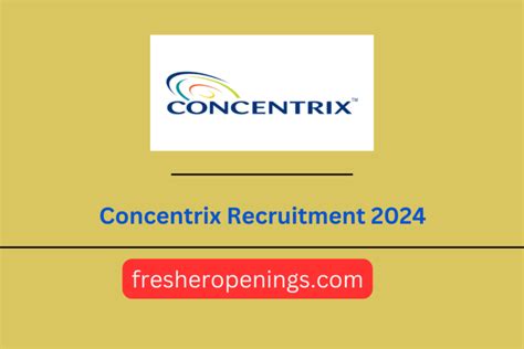 Concentrix Recruitment Drive 2024 Hiring As Recruiter I Salary Up To 4 Lpa