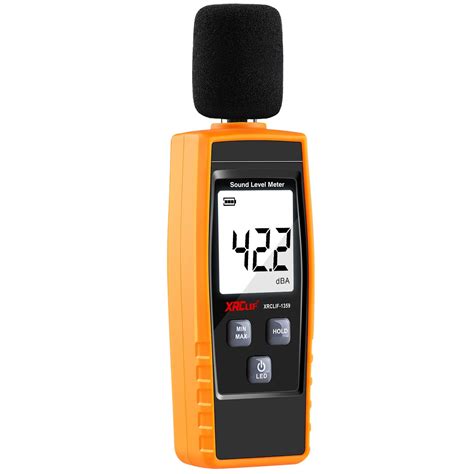 Xrclif Decibel Meter Digital Sound Level Meter 30130 Db Hand Held